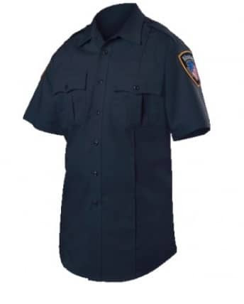 Blauer Short Sleeve Cotton Blend Shirt