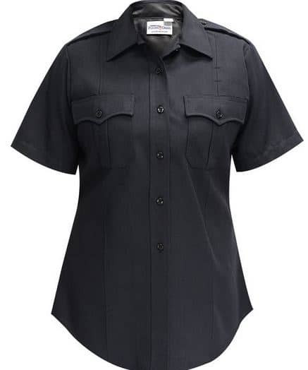 Flying Cross Women's Deluxe Tropical Weave Short-Sleeve Shirt