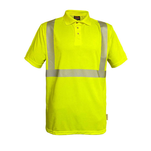 Reflective Apparel Class 2 Short Sleeve Birdseye Polo with Comfort Trim