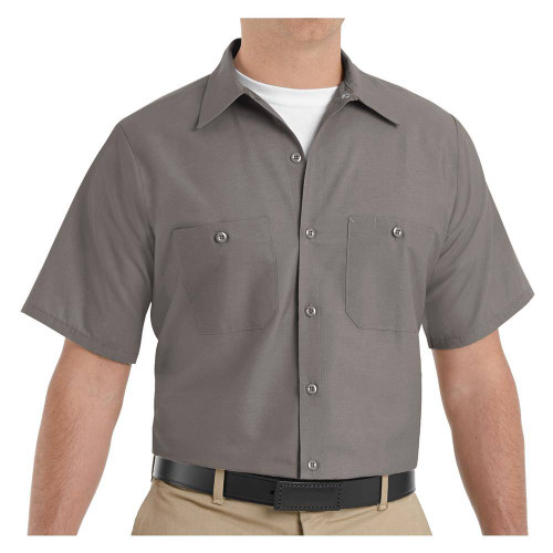 Red Kap Men's Industrial Work Shirt