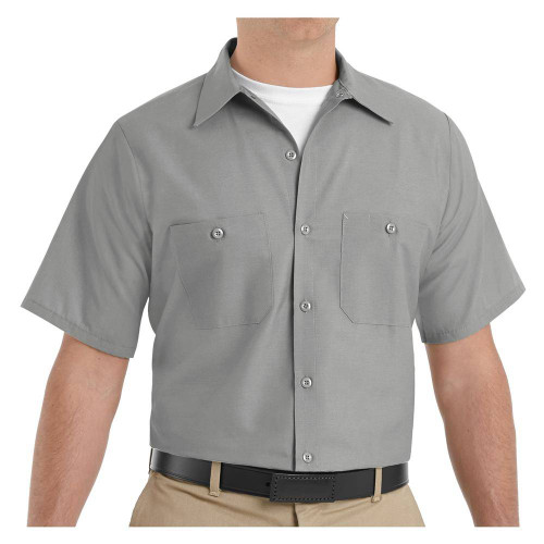 Red Kap Men's Industrial Work Shirt