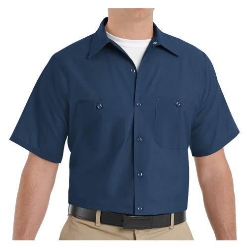 Red Kap Men's Industrial Work Shirt
