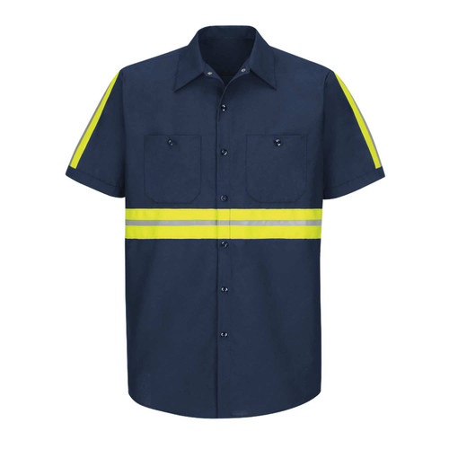 Red Kap Men's Industrial Work Shirt