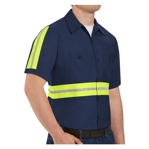 Red Kap Men's Industrial Work Shirt
