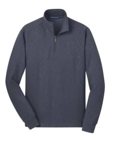 Port Authority Slub Fleece 1/4-Zip Pullover