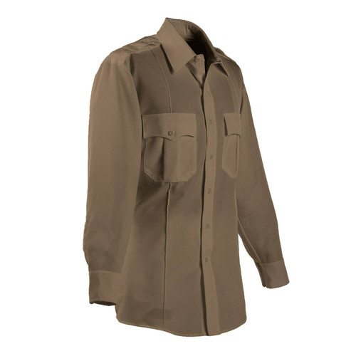 Elbeco TexTrop2 Men's Long Sleeve Zippered Shirt