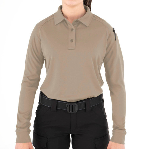 First Tactical Women's Long Sleeve Performance Polo