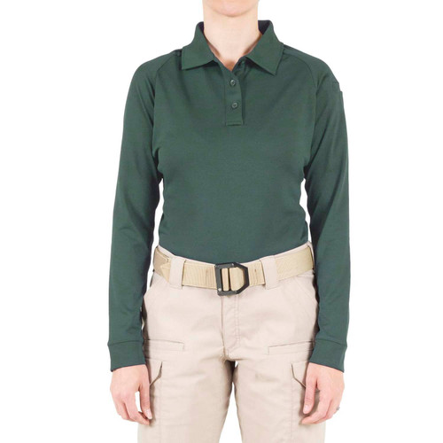 First Tactical Women's Long Sleeve Performance Polo