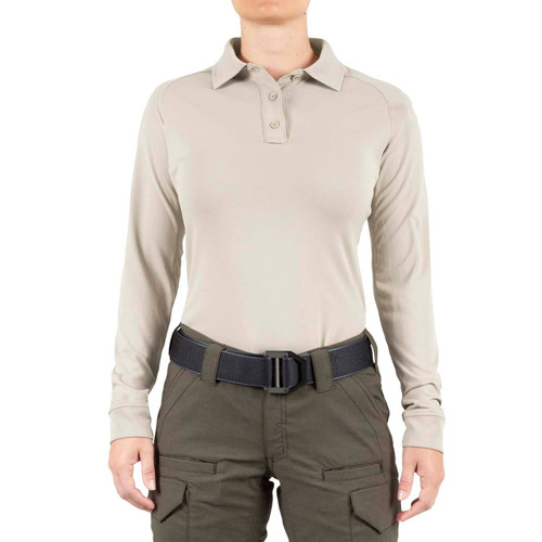 First Tactical Women's Long Sleeve Performance Polo