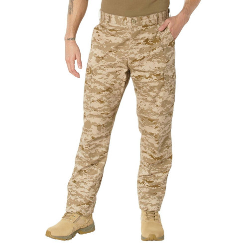 Rothco Digital Desert Camo Tactical BDU Pants Rothco Digital Desert Camo Tactical BDU Pants