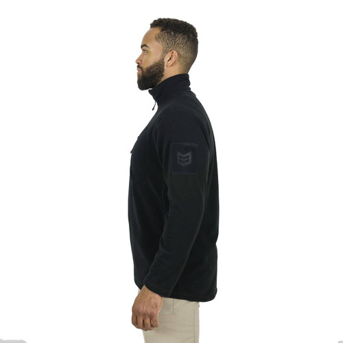 Mission Made Men's Quarter Zip Fleece Pullover