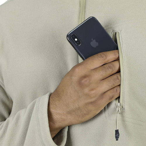 Mission Made Men's Quarter Zip Fleece Pullover