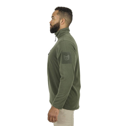 Mission Made Men's Quarter Zip Fleece Pullover