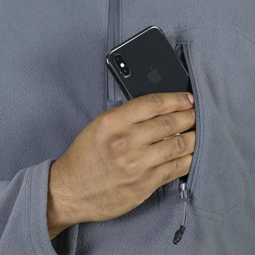 Mission Made Men's Quarter Zip Fleece Pullover