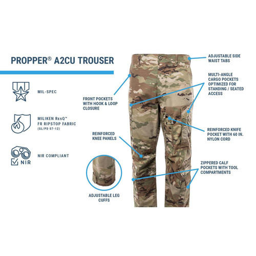 Propper Men's A2CU OCP Flight Suit Pants Propper Men's A2CU OCP Flight Suit Pants