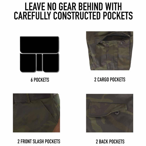 Rothco Midnight Camo Tactical BDU Pants Rothco Midnight Camo Tactical BDU Pants
