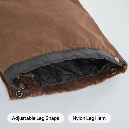 Berne Men's Highland Washed Duck Insulated Outer Pants