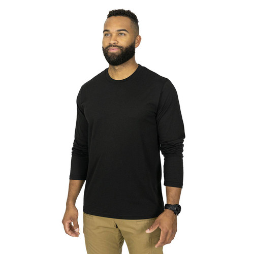Mission Made Men's Long Sleeve Crew Neck T-Shirt,2 Pack