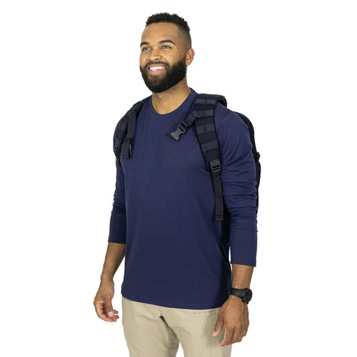 Mission Made Men's Long Sleeve Crew Neck T-Shirt,2 Pack