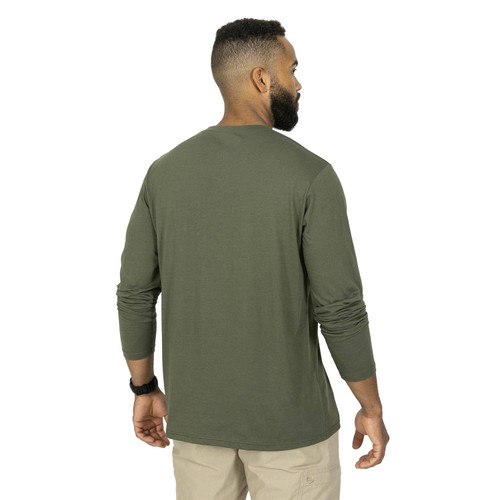 Mission Made Men's Long Sleeve Crew Neck T-Shirt,2 Pack