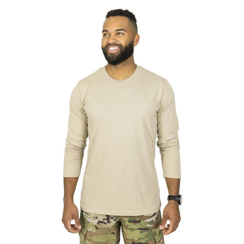Mission Made Men's Long Sleeve Crew Neck T-Shirt,2 Pack