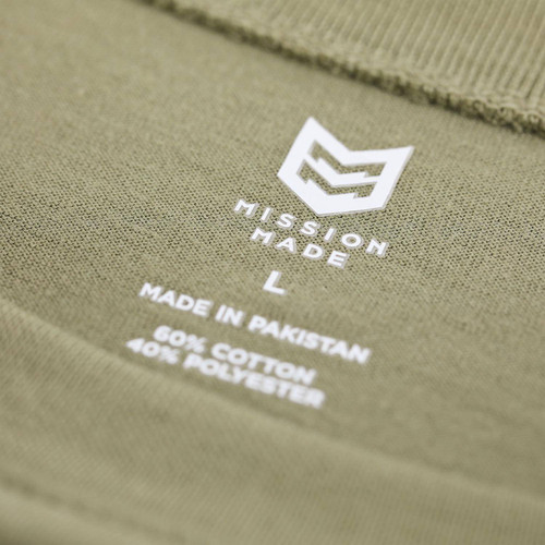 Mission Made Men's Crew Neck T-Shirt,3 Pack