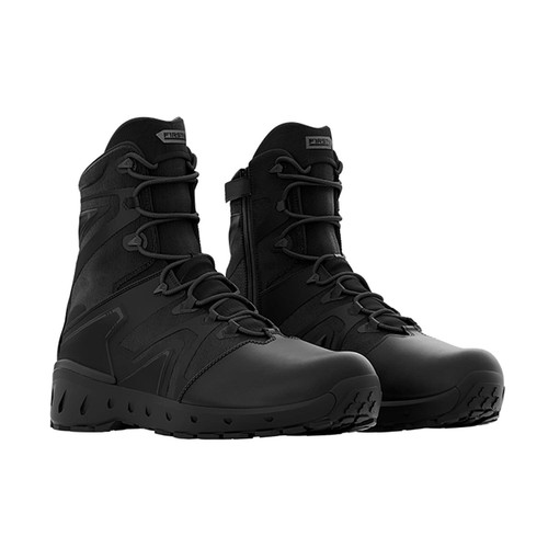 First Tactical Men's Aero-Tac 8" Side-Zip Polishable Toe Boots