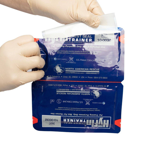 North American Rescue HyFIN Chest Seal Trainer - Twin Pack