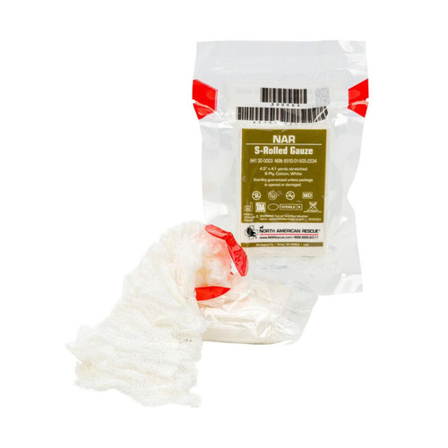 North American Rescue S-Rolled Gauze