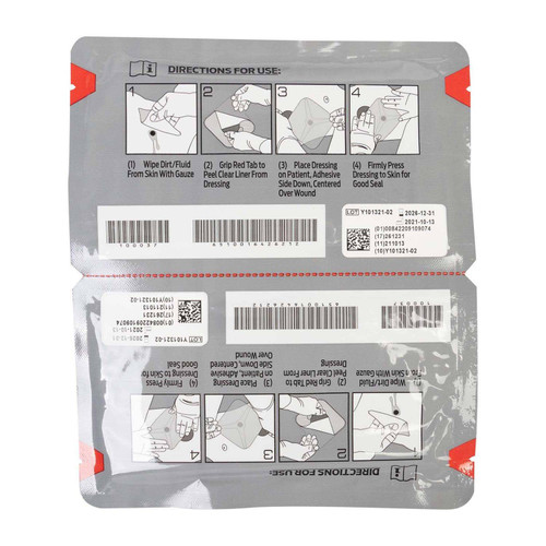 North American Rescue Hyfin Vent Chest Seal Twin Pack