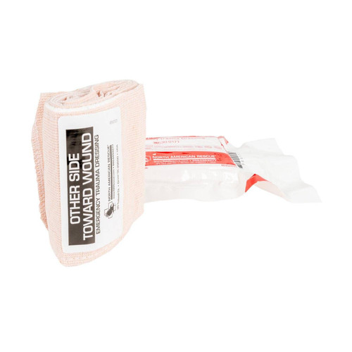 North American Rescue Flat Responder Emergency Trauma Dressing, 4"