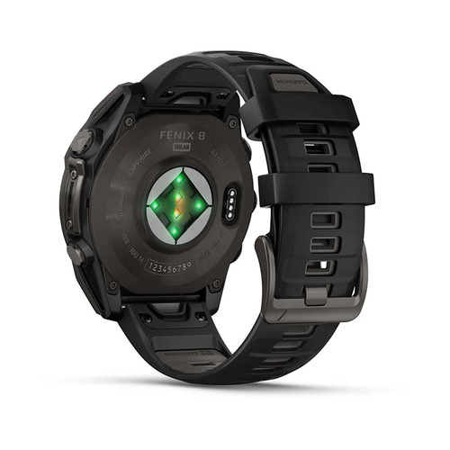 Garmin fenix 8 Solar Sapphire Smartwatch, 47 mm