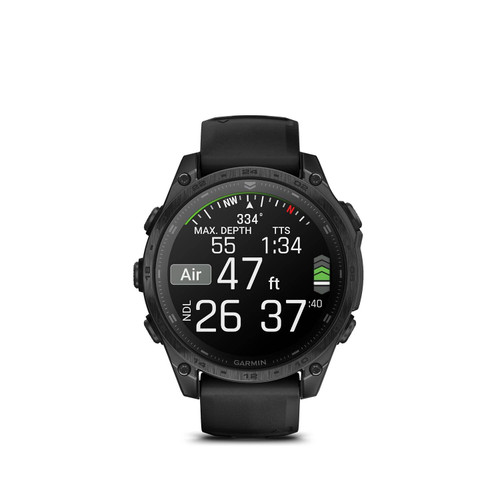 Garmin Tactix 8 AMOLED Smartwatch with Applied Ballistics Ultralight Solver, 47 / 51 mm