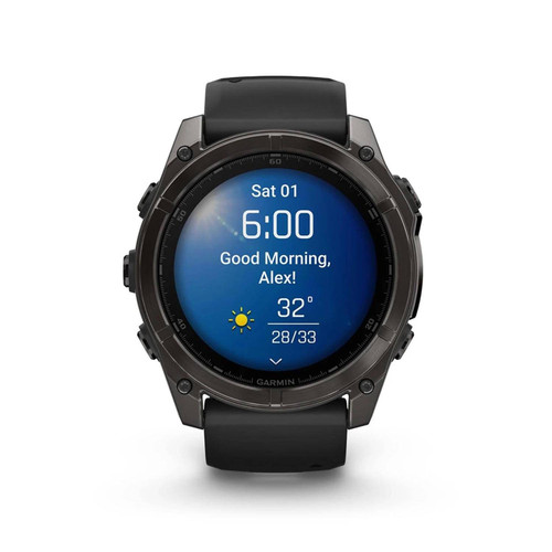 Garmin fenix 8 AMOLED Sapphire Smartwatch, 51 mm