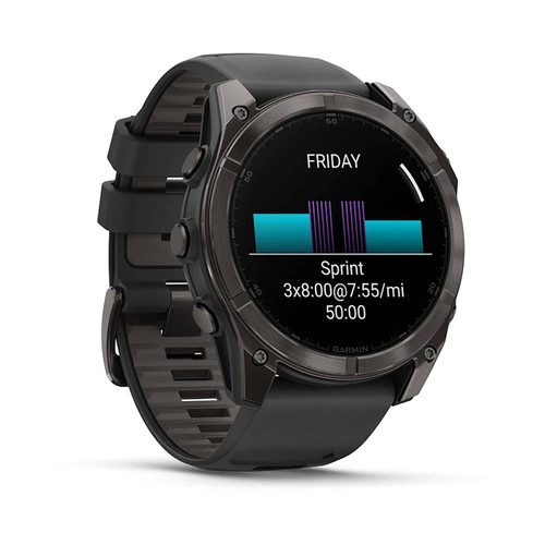 Garmin fenix 8 AMOLED Sapphire Smartwatch, 51 mm