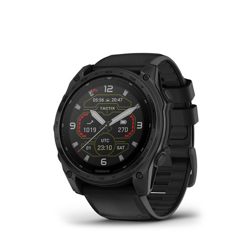 Garmin Tactix 8 Solar Smartwatch with Applied Ballistics Ultralight Solver, 51 mm