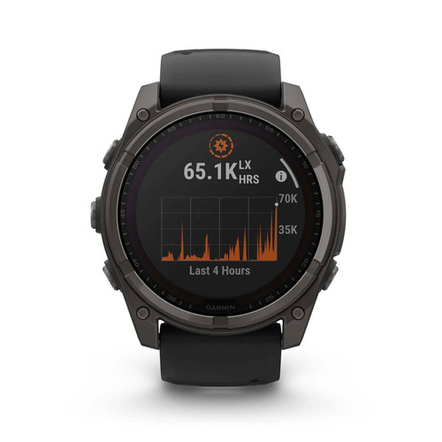 Garmin fenix 8 Solar Sapphire Smartwatch, 51 mm