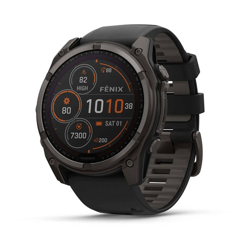 Garmin fenix 8 Solar Sapphire Smartwatch, 51 mm