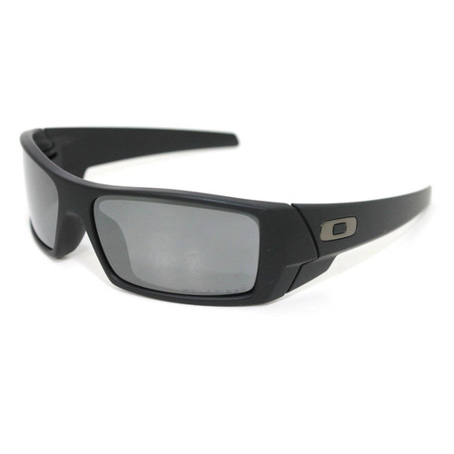 Oakley Gascan Polarized Sunglasses (Matte Black / Black Iridium)