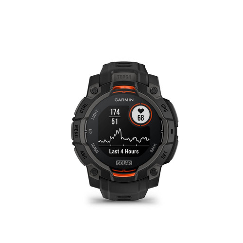 Garmin Instinct 3 Smartwatch, 45 mm, Solar