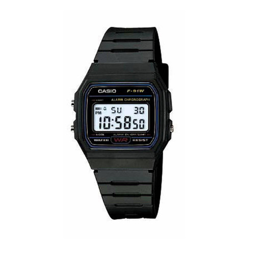 Casio F-91W Digital Sports Watch - F91W-1