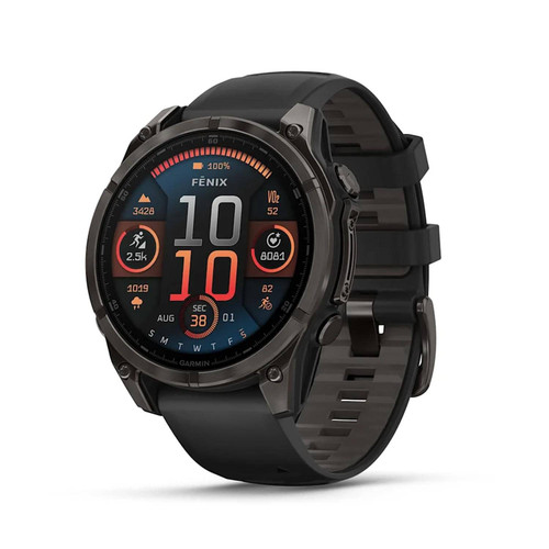 Garmin fenix 8 AMOLED Sapphire Smartwatch, 47 mm