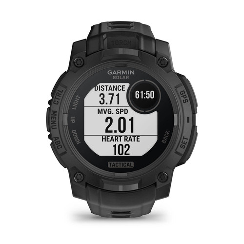 Garmin Instinct 3 Tactical Edition Smartwatch, 45 mm, Solar
