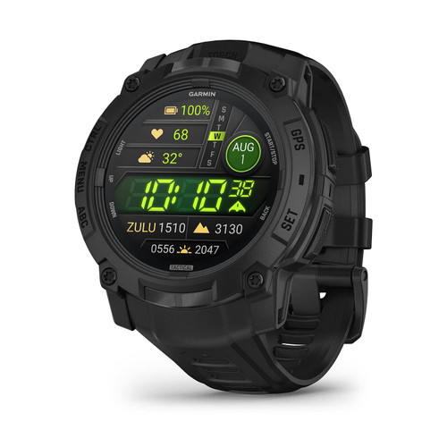 Garmin Instinct 3 Tactical Edition Smartwatch, 50 mm, AMOLED