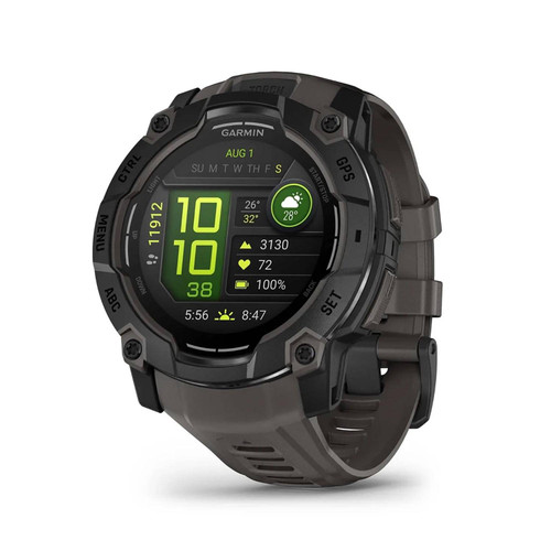 Garmin Instinct 3 Smartwatch, 50 mm, AMOLED