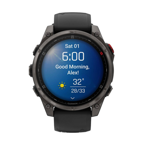 Garmin fenix 8 Pro AMOLED Sapphire Smartwatch, 47 mm