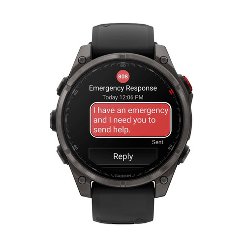 Garmin fenix 8 Pro AMOLED Sapphire Smartwatch, 47 mm