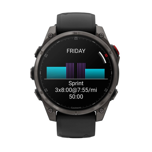 Garmin fenix 8 Pro AMOLED Sapphire Smartwatch, 47 mm