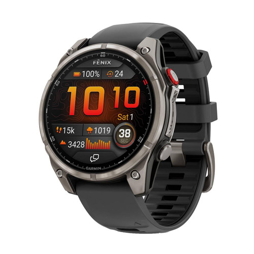 Garmin fenix 8 Pro AMOLED Sapphire Smartwatch, 47 mm