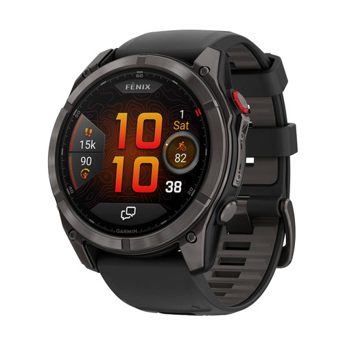 Garmin fenix 8 Pro AMOLED Sapphire Smartwatch, 51 mm